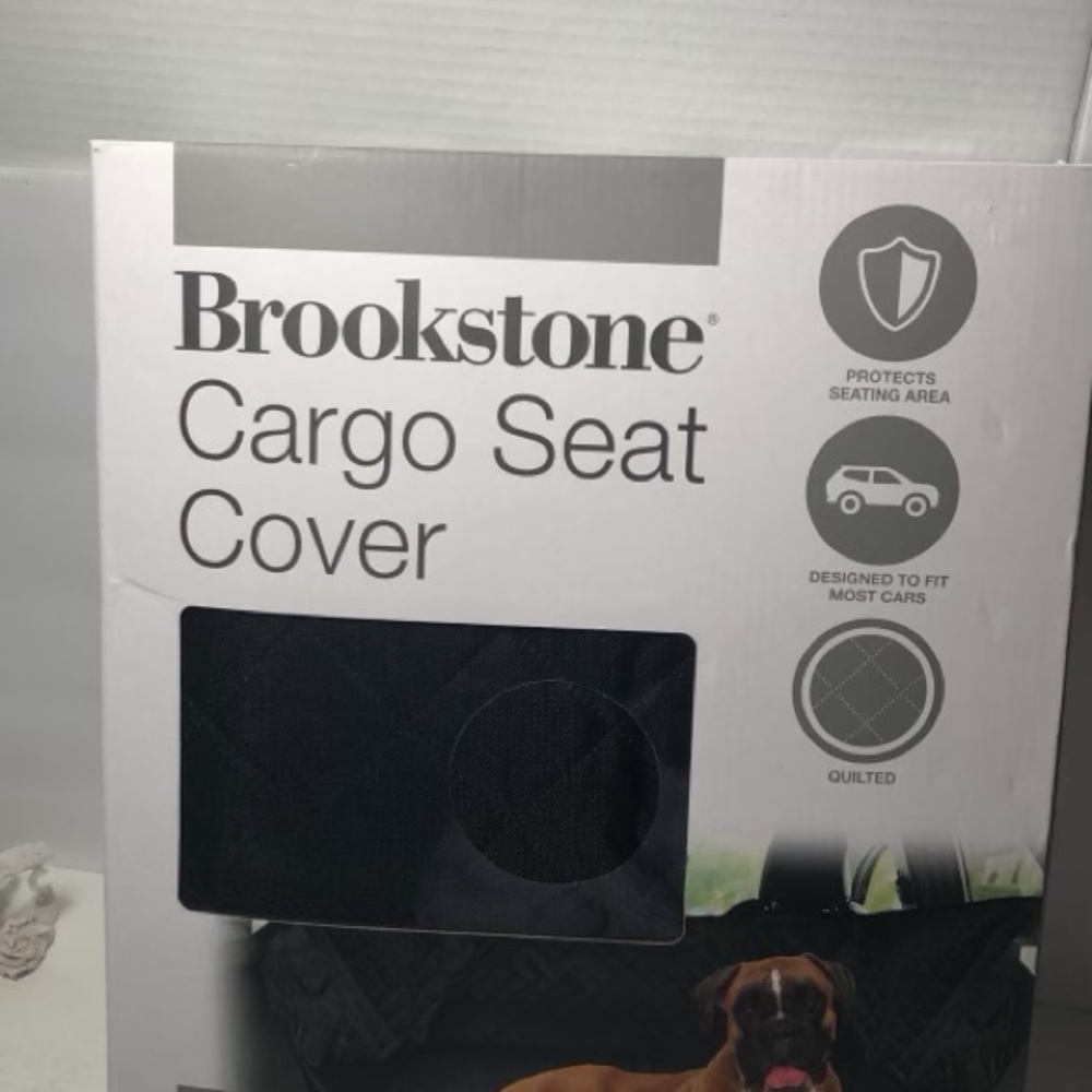 New Brookstone Cargo Seat Cover For Dogs/pets Water Resistant